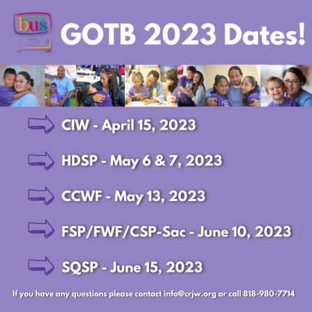 GOTB 2023 Dates